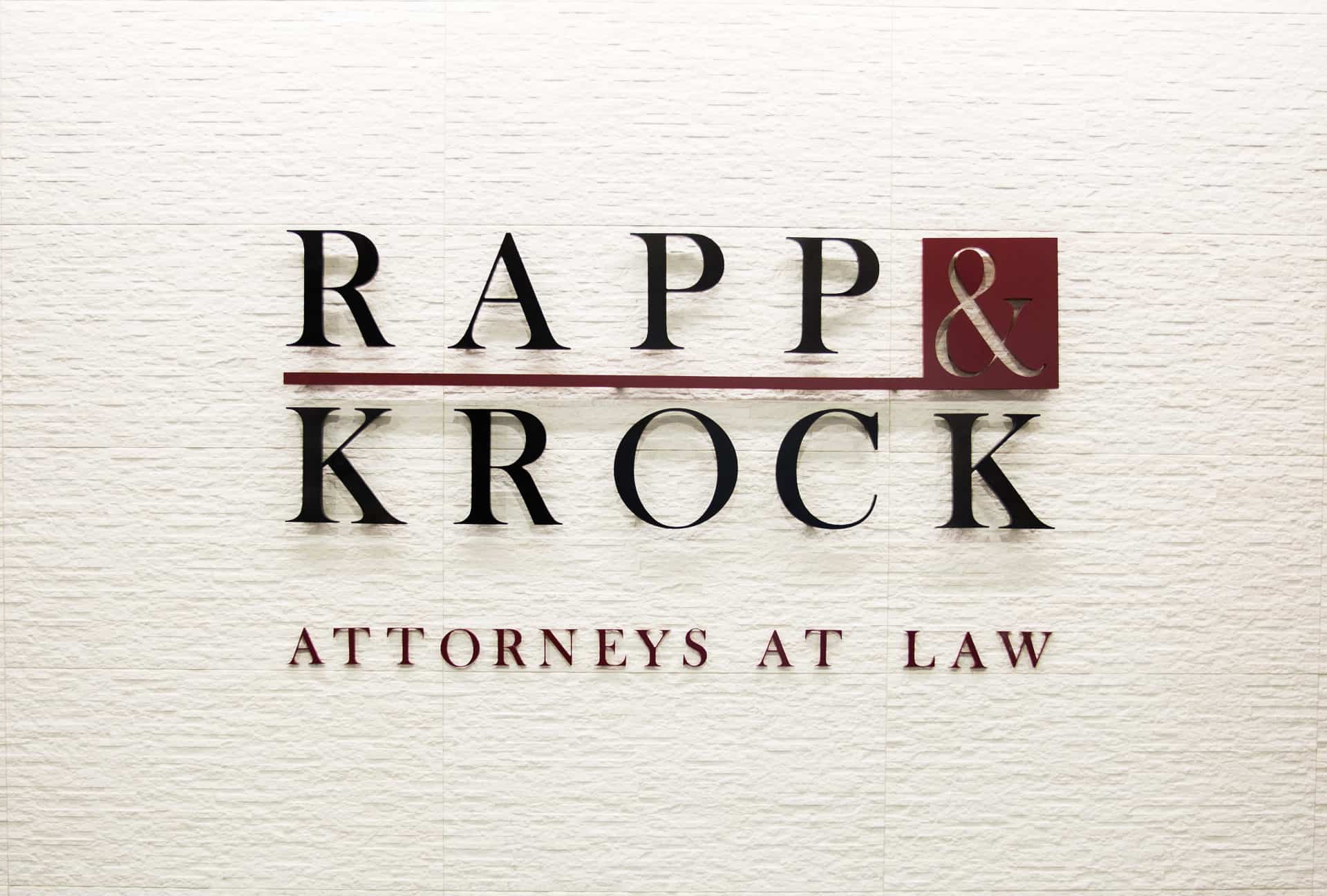 Rapp & Krock Sign
